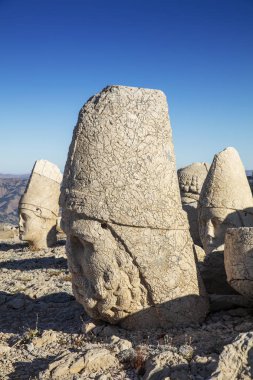 Türkiye'de Nemrut Dağı.