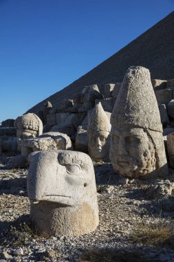 Türkiye'de Nemrut Dağı.