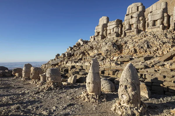 Statues Top Nemrut Mountain Adiyaman Turkey — Stock Photo, Image