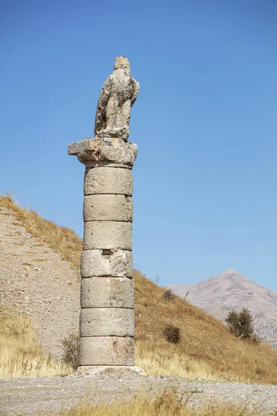 Karakus Tumulus Monumento Túmulo Construção Tumulus Uma Sepultura Memorial Família — Fotografia de Stock