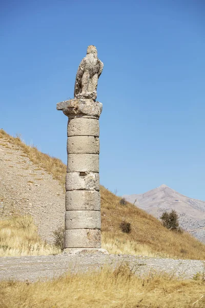 Karakus Tumulus Monumento Túmulo Construção Tumulus Uma Sepultura Memorial Família — Fotografia de Stock