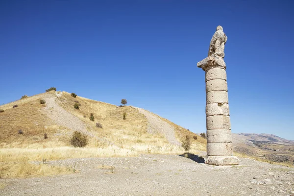 Karakus Tumulus Monumento Túmulo Construção Tumulus Uma Sepultura Memorial Família — Fotografia de Stock