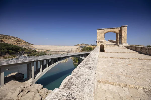Tacchino Ponte Malabadi Sul Fiume Batman Costruito 1146 1147 Timurtas — Foto Stock