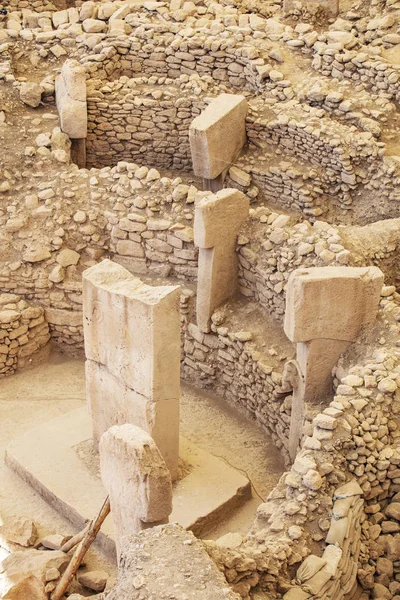 Gobeklitepe Sanliurfa Türkei Gobekli Tepe Ist Eine Archäologische Stätte Sanliurfa — Stockfoto