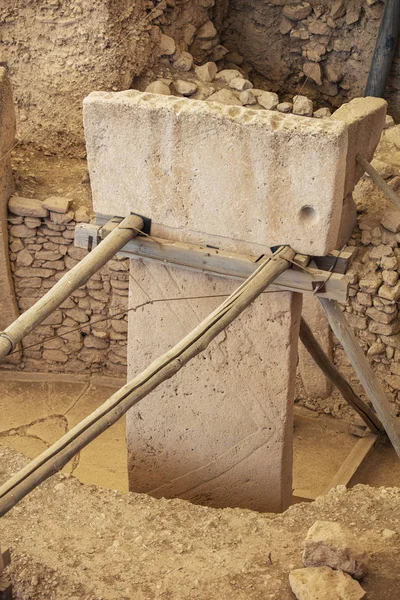 Göbeklitepe, Sanliurfa / Türkiye. Göbekli Tepe, Şanlıurfa, Türkiye 'de bir arkeoloji alanıdır.