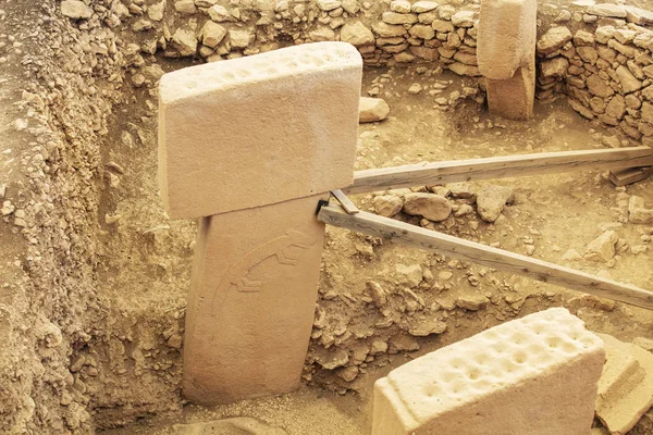 Gobeklitepe Sanliurfa Türkei Gobekli Tepe Ist Eine Archäologische Stätte Sanliurfa — Stockfoto