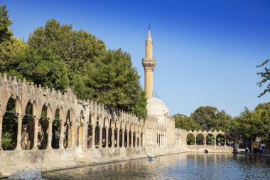 Balikligol, Sanliurfa / Türkiye. Balikligol Camii (Balık Gölü )