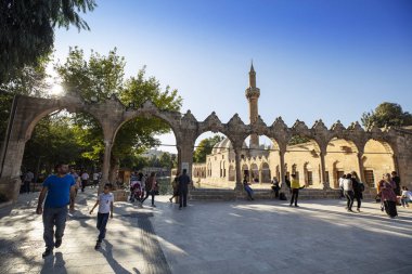 Balikligol, Sanliurfa / Türkiye. Balikligol Camii (Balık Gölü )