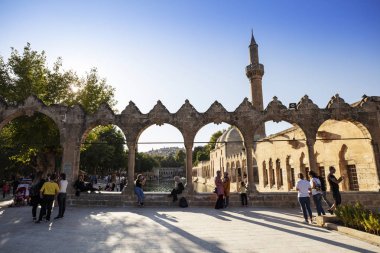 Balikligol, Sanliurfa / Türkiye. Balikligol Camii (Balık Gölü )
