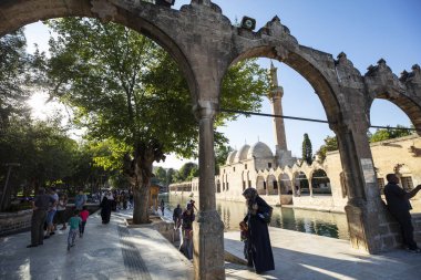Balikligol, Sanliurfa / Türkiye. Balikligol Camii (Balık Gölü )