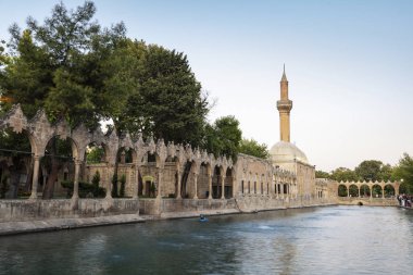 Balikligol, Sanliurfa / Türkiye. Balikligol Camii (Balık Gölü )