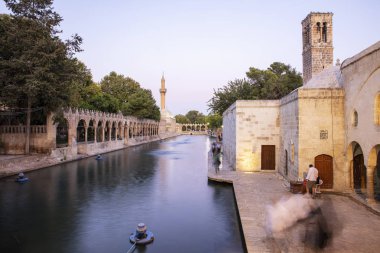 Balikligol, Sanliurfa / Türkiye. Balikligol Camii (Balık Gölü )