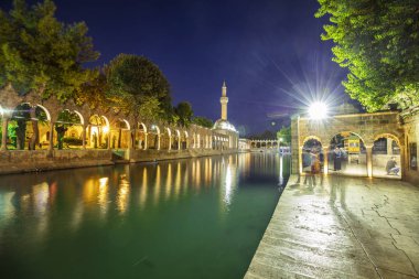 Balikligol, Sanliurfa / Türkiye. Balikligol Camii (Balık Gölü )