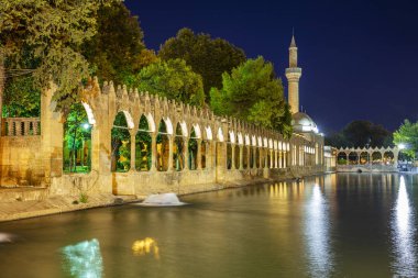 Balikligol, Sanliurfa / Türkiye. Balikligol Camii (Balık Gölü )