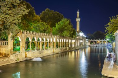 Balikligol, Sanliurfa / Türkiye. Balikligol Camii (Balık Gölü )