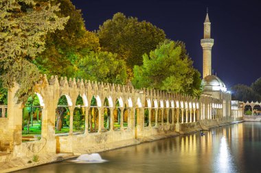 Balikligol, Sanliurfa / Türkiye. Balikligol Camii (Balık Gölü )