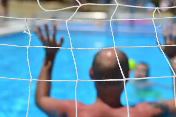 tatil su oyunları yüzme havuzunda