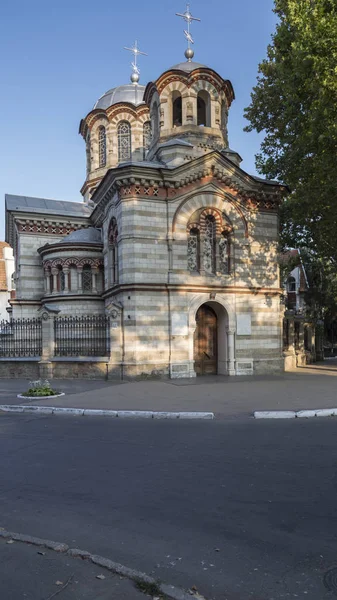 Christian Church Panteleimon Esta Foto Fue Tomada Chisinau Capital República — Foto de Stock