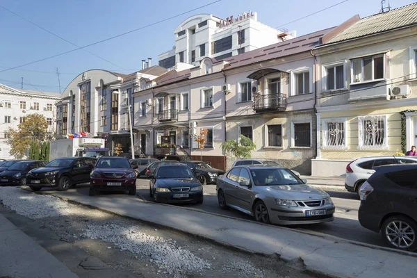 Hotel Jazz Vlaicu Parcalab Street Chisinau Pusat Sejarah Ibukota Republik — Stok Foto