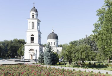 Büyükşehir katedral Nativity Rab. Ana Katedrali Moldova Ortodoks Kilisesi Merkezi Chisinau Moldova olduğunu.