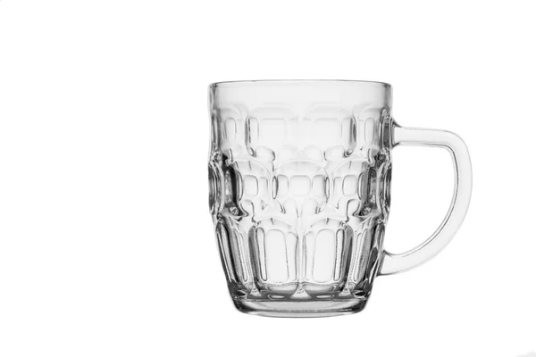 Leeg bierglas. — Stockfoto