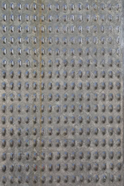 Vertical Image Sheet Perforated Metal Close — Stock Photo, Image