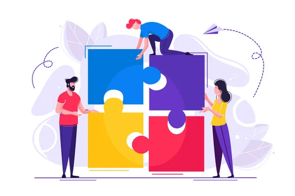 Bulmaca öğeleri bağlanma