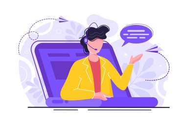 yardım hattı operatörü istemciye tavsiyede