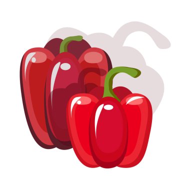 İki kırmızı lezzetli, lezzetli