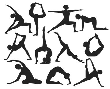 Yoganın modern, şık pozları 