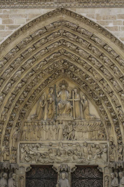 パリのノートルダム大聖堂の主、フランス — ストック写真