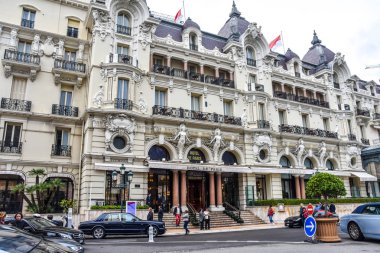 Hotel de Paris, Casino Monte Carlo, Monako yakınında.  