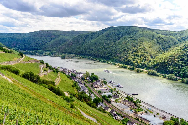 Assmanshausen, Hessen, Németország — Stock Fotó