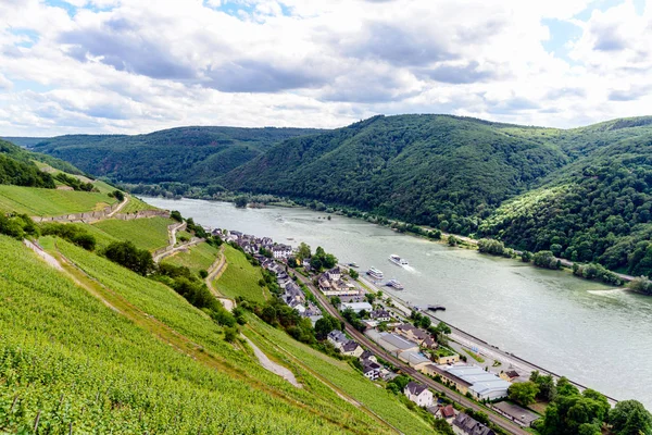 Assmanshausen, Hessen, Germany — Stock Photo, Image