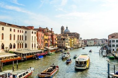 Venedik, Italya güzel bir görünüm. Katolik Kilisesi Chiesa di San 