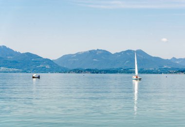 Chiemsee, Bavyera, Bayern, Almanya