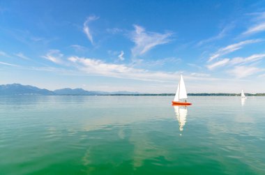 Chiemsee, Bavyera, Bayern, Almanya