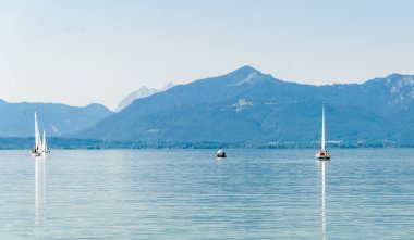 Chiemsee, Bavyera, Bayern, Almanya