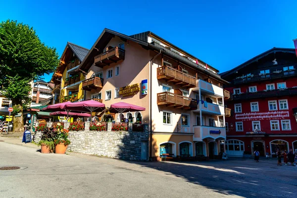 Sankt Wolfgang om Salzkammergut, Wolfgsngsee, Austria — Stock Photo, Image