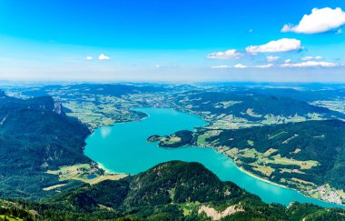 Schafberg tarafından Sankt Wolfgang im Salzkammergut, Avusturya