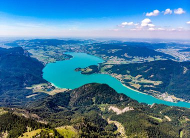 Schafberg tarafından Sankt Wolfgang im Salzkammergut, Avusturya