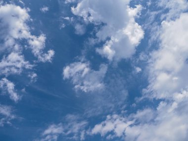 bulutlu mavi gökyüzü arkaplanı