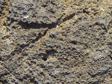 Deniz kıyısında taş dokusu