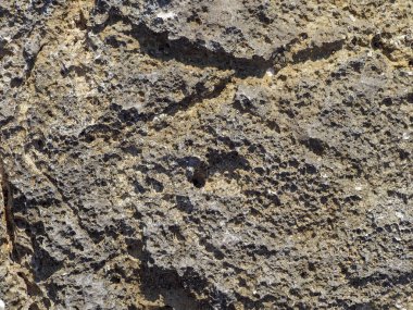 Deniz kıyısında taş dokusu