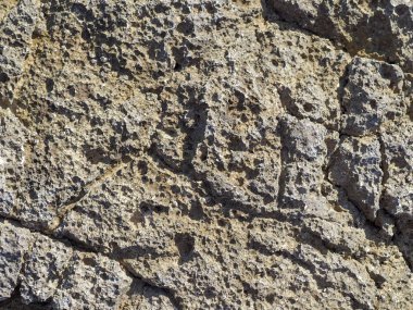 Deniz kıyısında taş dokusu