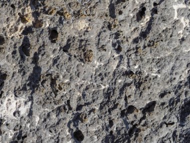 Deniz kıyısında taş dokusu