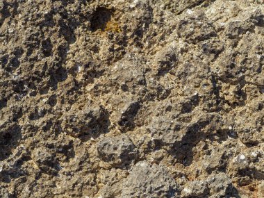 Deniz kıyısında taş dokusu