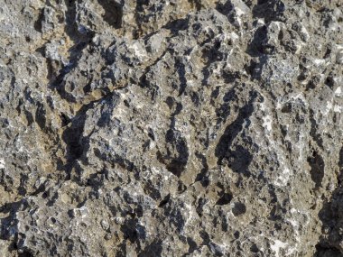 Deniz kıyısında taş dokusu