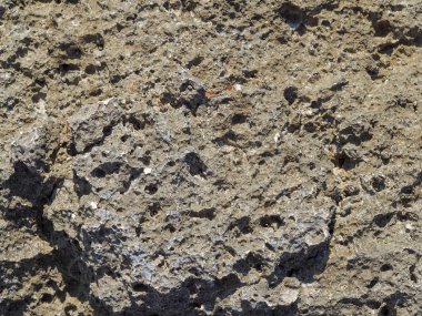 Deniz kıyısında taş dokusu