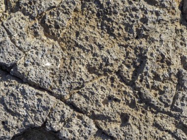 Deniz kıyısında taş dokusu